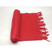 中国红富硒羊绒围巾
