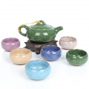 冰裂釉茶具套装
