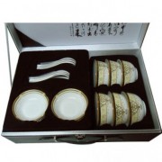 22头黄金骨瓷餐具印象皇朝极品骨瓷