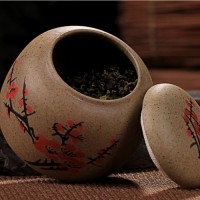 梅兰竹菊茶叶罐