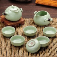 汝窑茶具8头