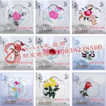苏州丝绸绣花手帕