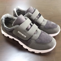 冬款足轻松养生健步鞋加绒